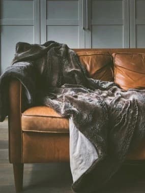 Relaxing and Cozy couch ready to lay on